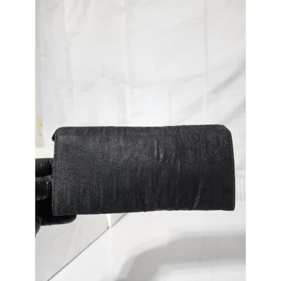 Authentic Dior Oblique Monogram Canvas Continental Wallet - Picture 3 of 13